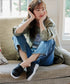 【安田美沙子さん着用】キャンバスリボンスリッポン